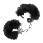Ultra Fluffy Furry Cuffs - Black