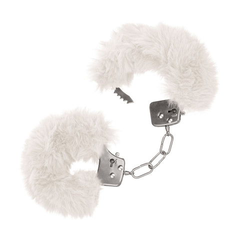 Ultra Fluffy White Furry Cuffs – Soft Bondage Handcuffs > Bondage Gear > Handcuffs