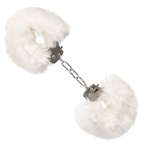 Ultra Fluffy White Furry Cuffs – Soft Bondage Handcuffs > Bondage Gear > Handcuffs