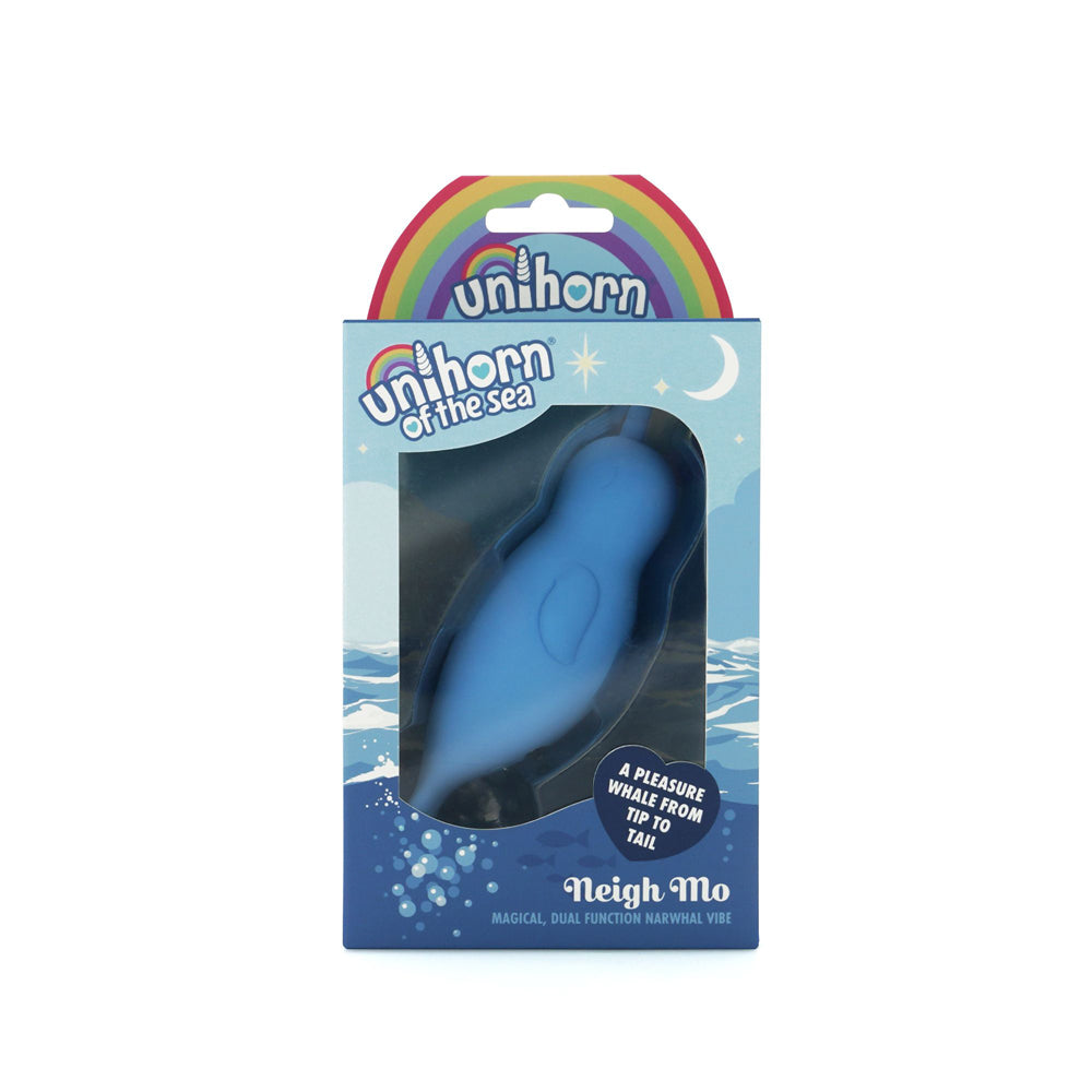 Unihorn of the Sea Neigh Mo Narwhal – Silicone Dual Motor Vibrator Secondary image