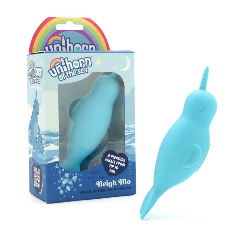 Unihorn of the Sea Neigh Mo Narwhal – Silicone Dual Motor Vibrator > Vibrators > Ladies > Clitoral Vibrators and Stimulators Main image
