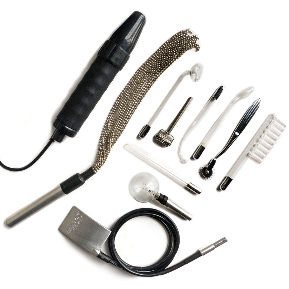 Kinklab Agent Noir Neon Wand Kit – ElectroErotic Sensation Set Electrosex Kit Secondary image