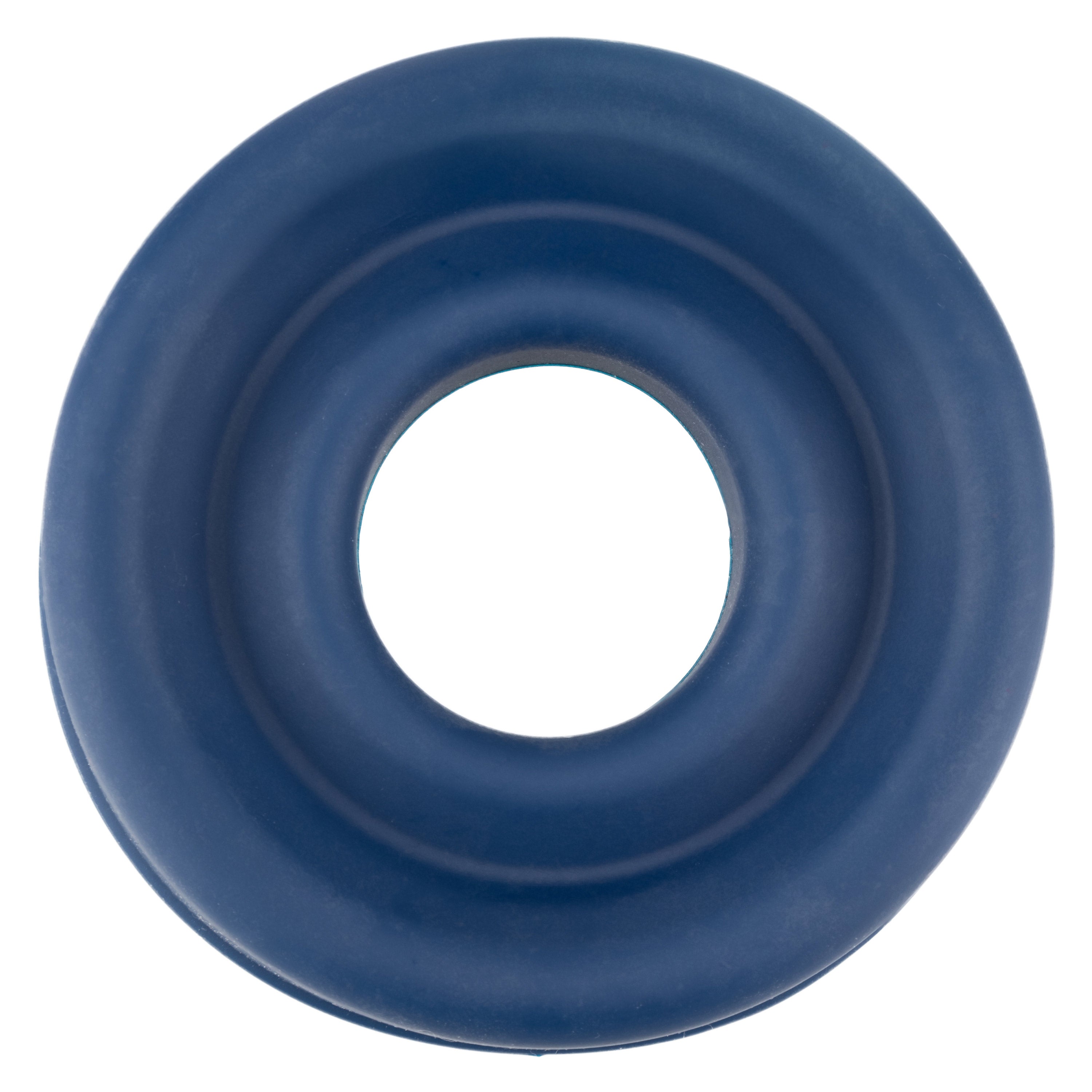 Optimum Series Rechargeable Waterproof Pump with Silicone Donut Base and USB Charging, Blue and Clear, Medium Size PUMPS Male Electric