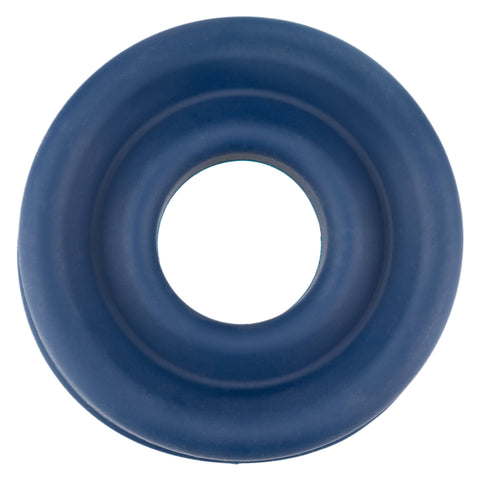 Optimum Series Rechargeable Waterproof Pump with Silicone Donut Base and USB Charging, Blue and Clear, Medium Size PUMPS Male Electric