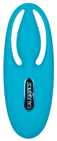 Neon Vibes The Orgasm Vibe Blue Silicone Multi-Use 10 Function Vibrator > Vibrators > Finger Vibrators