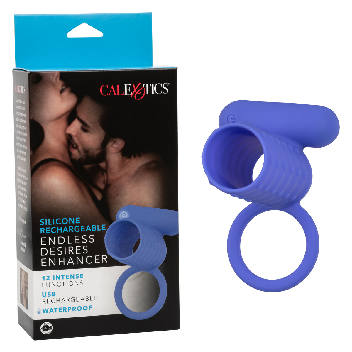 Endless Desires Enhancer – Ribbed Vibrating Cock Sleeve > Sex Toys For Men > Penis Sleeves