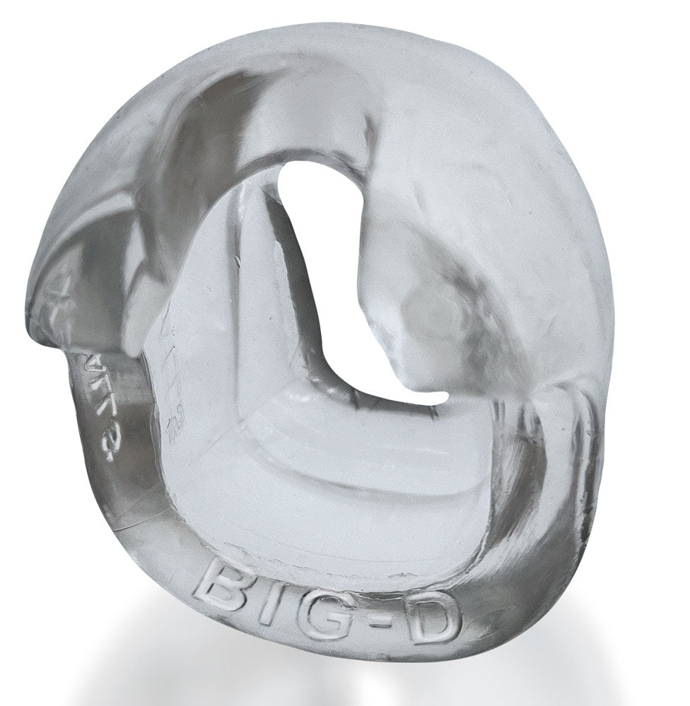 Big D Shaft Grip Cock Ring Clear > Cock Ring > Single
