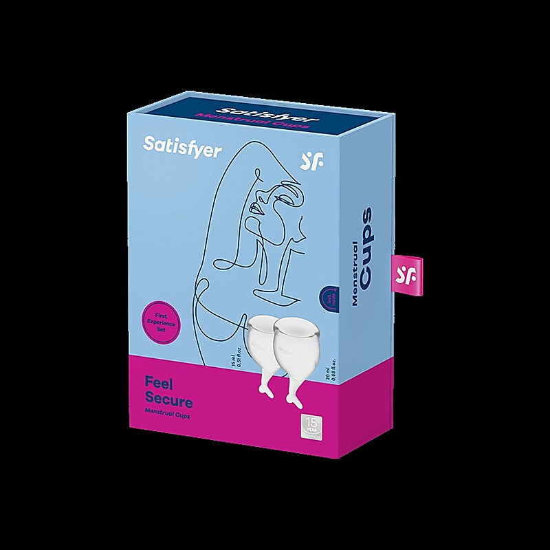 Feel Secure Medical Grade Silicone Menstrual Cups - Condoms
