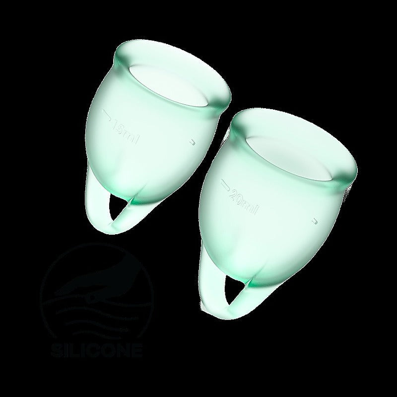 Satisfyer Feel Confident Menstrual Cup - Medical Grade Silicone Secondary image