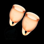 Feel Confident Silicone Menstrual Cups Set of 2 Condom - Condoms