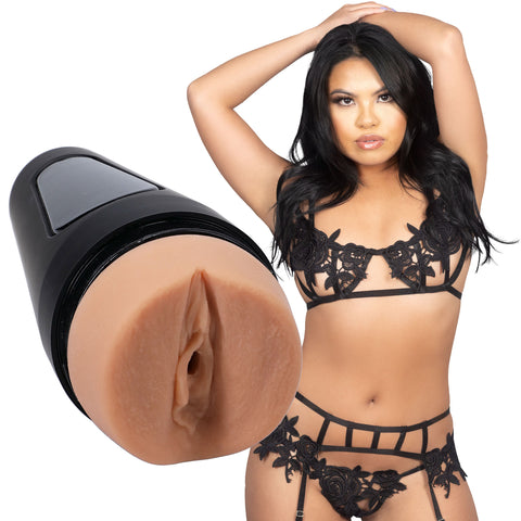 Main Squeeze Cindy Starfall Ultraskyn Stroker Pussy in Vanilla Beige 9 Inch > Sex Toys For Men > Masturbators > Pornstar