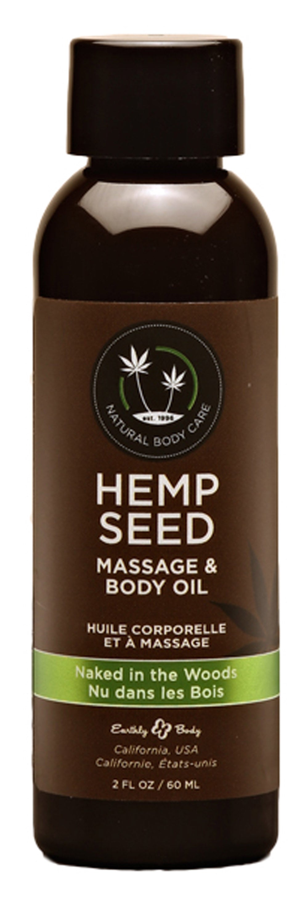 Hemp Seed Massage & Body Oil 59ml - Naked In The Woods Scent White > Essentials > Massage Oil