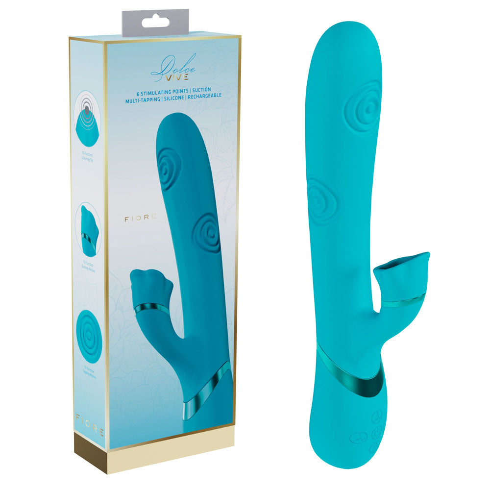 VIVE Fiore - 25 cm Tapping Rabbit Vibrator > Vibrators > Ladies > Rabbit