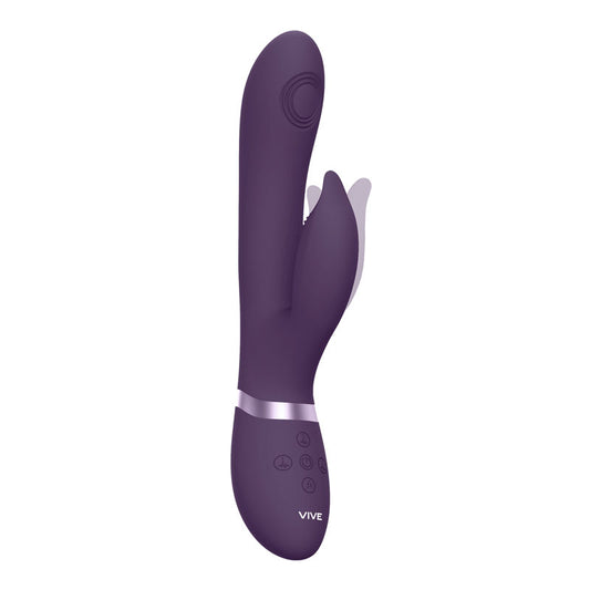 Vive AIMI 3x Motor Swinging Rabbit -  22.3 cm USB Rechargeable Rabbit Vibrator