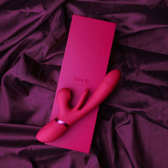 VIVE Ena - Rabbit Vibrator with Flapping Tongue - Pink