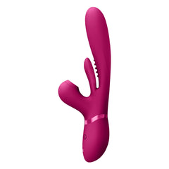 VIVE Ena - Rabbit Vibrator with Flapping Tongue - Pink