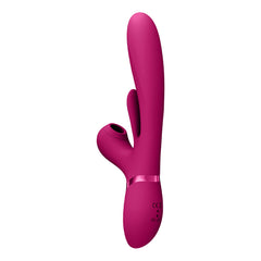 VIVE Ena - Rabbit Vibrator with Flapping Tongue - Pink