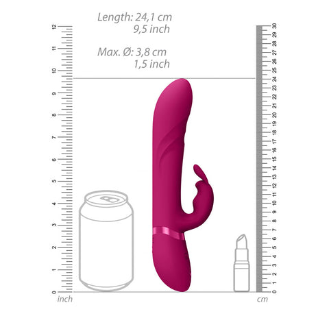 Vive Nari Rabbit Vibrator Pink VIBRATORS-RABBIT