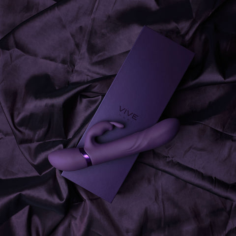 Vive Nari Rabbit Vibrator Deep Purple VIBRATORS-RABBIT