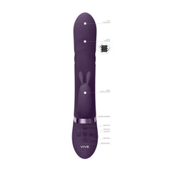 VIVE Nari - Rabbit Vibrator - Deep Purple