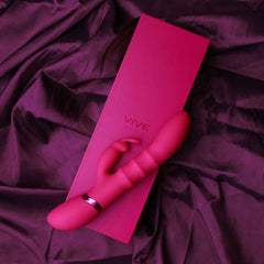 VIVE Sora G-Spot Rabbit Vibrator - Deep Pink