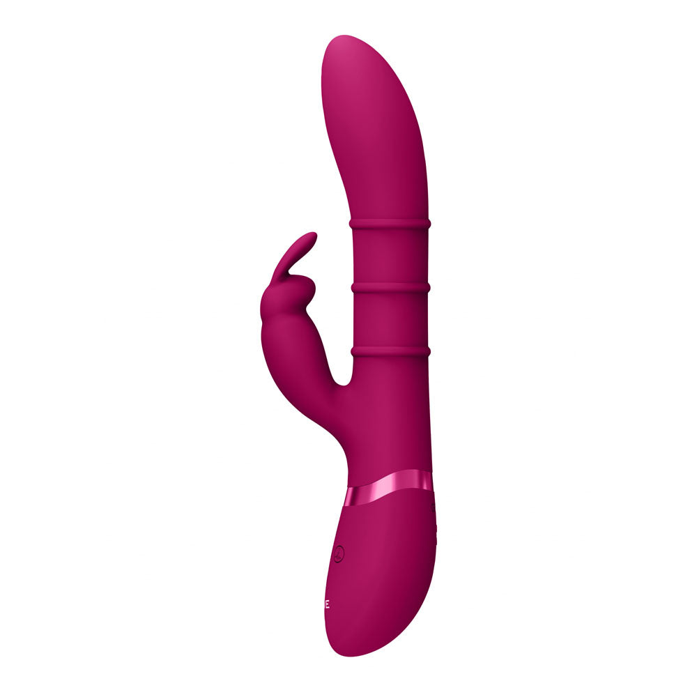 VIVE Sora G-Spot Rabbit Vibrator - Deep Pink