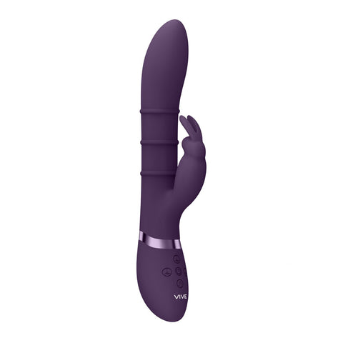 Vive Sora G-Spot Rabbit Vibrator Purple VIBRATORS-RABBIT