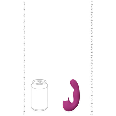 Vive Yumi Triple Motor G Spot Vibrator Deep Pink Vibrators