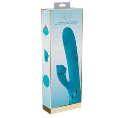 VIVE Fiore - 25 cm USB Rechargeable Tapping Rabbit Vibrator