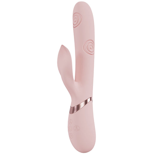 VIVE Fronda - 25 cm USB Rechargeable Tapping Rabbit Vibrator VIBRATORS