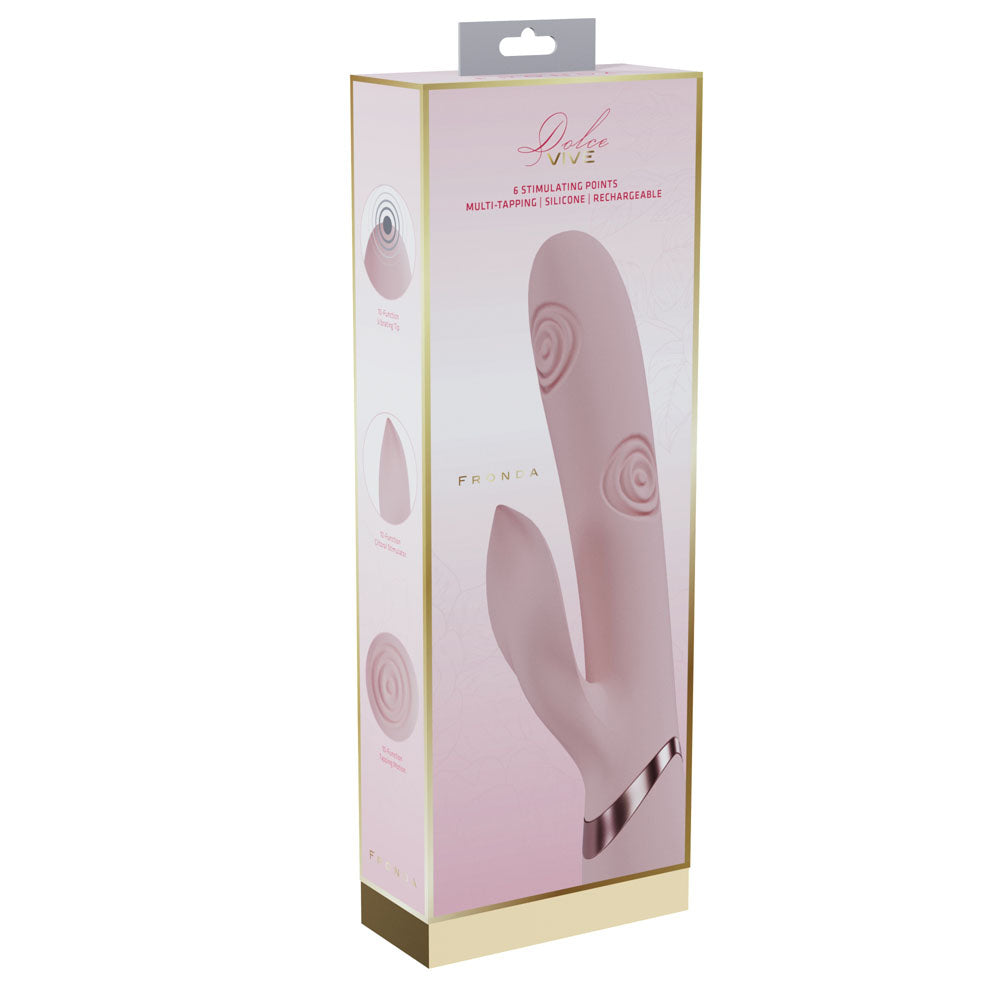 VIVE Fronda 25cm Tapping Rabbit Vibrator > Vibrators > Ladies > Rabbit