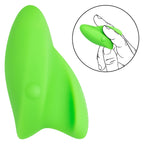 Neon Vibes The Ecstasy Vibe Green Silicone Handheld Massager with 10 Functions and Rechargeable > Vibrators > Finger Vibrators