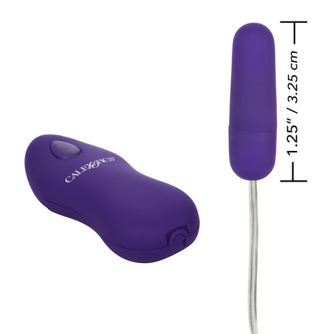 Whisper Micro Bullet Purple Compact Vibrator with Two-Speed Vibration and Self-Heating Function BULLETS