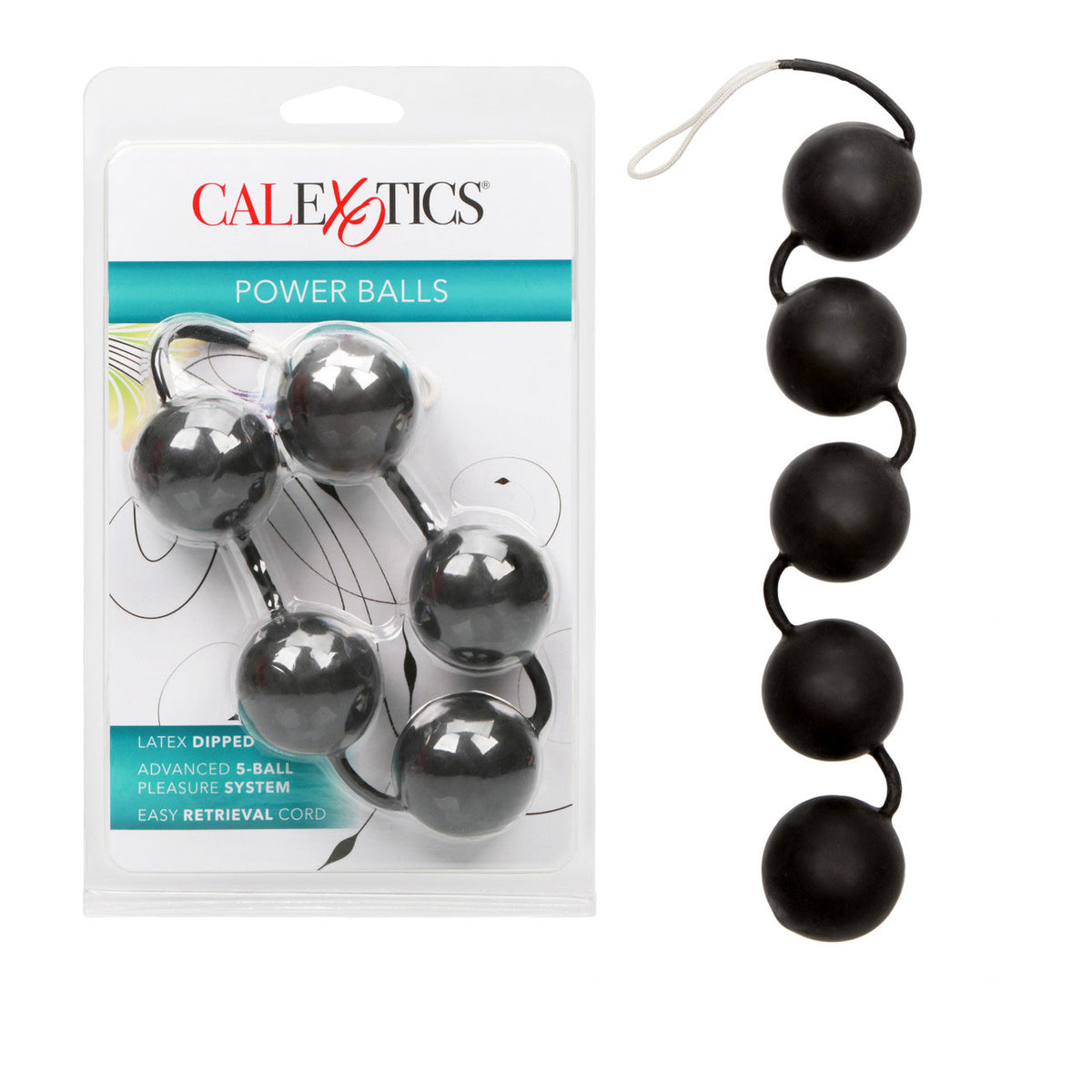 Power Balls – Weighted Pleasure Balls Black > Anal Range > Anal Beads