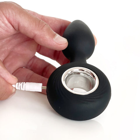 VERS Rechargeable Silicone Plug Vibe 12.5cm Long Butt Plugs - Vibrating