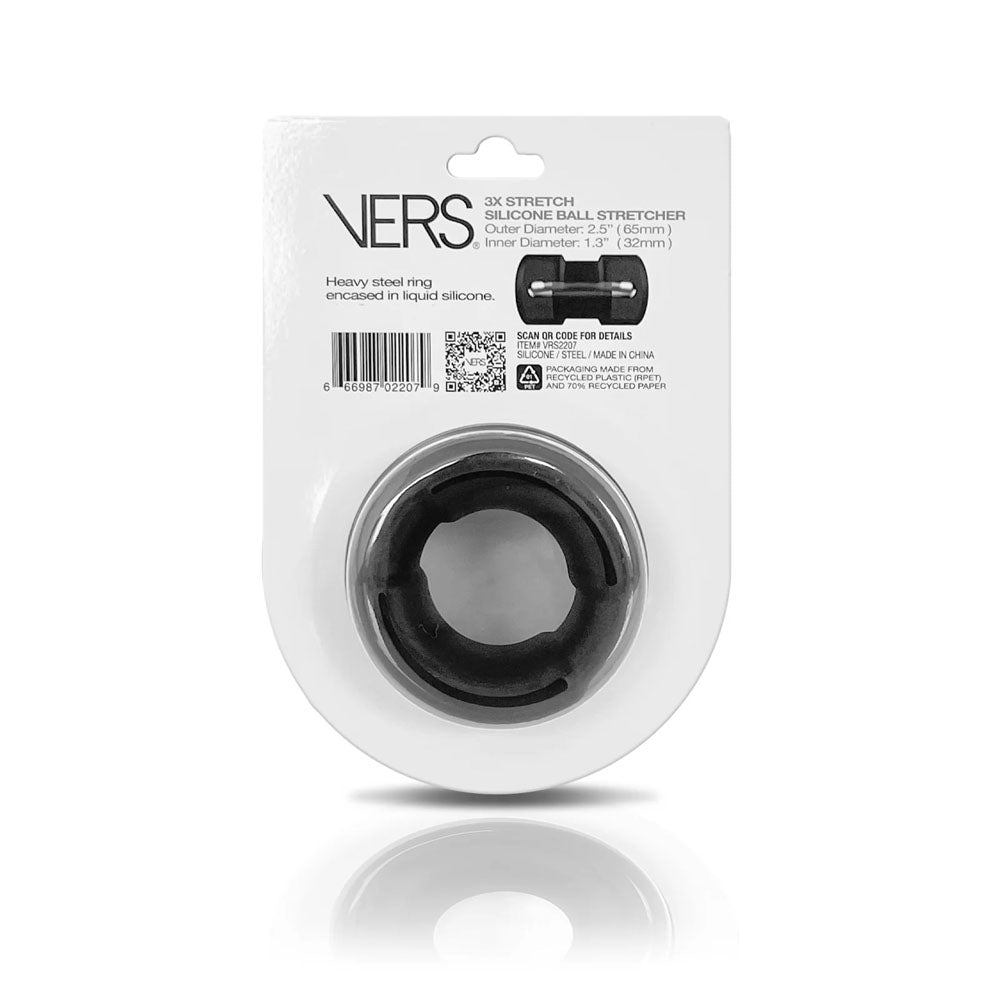 VERS Liquid Silicone Weight Steel Core Ball Stretcher -  Ball Stretcher Ring with Steel Core