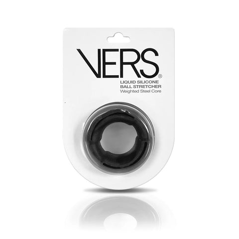 VERS Liquid Silicone Weight Steel Core Ball Stretcher 6.5cm Black Ball Stretcher