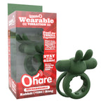 Ohare (Black | Blue | Green) – Rechargeable Silicone Rabbit Vibrating Cock Ring > Cock Ring > Vibrating