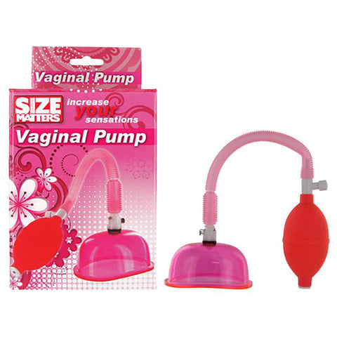 Vaginal Pump and Cup Set for Enhanced Pleasure and Intimacy 4.25 Inches Pink Female Pumps