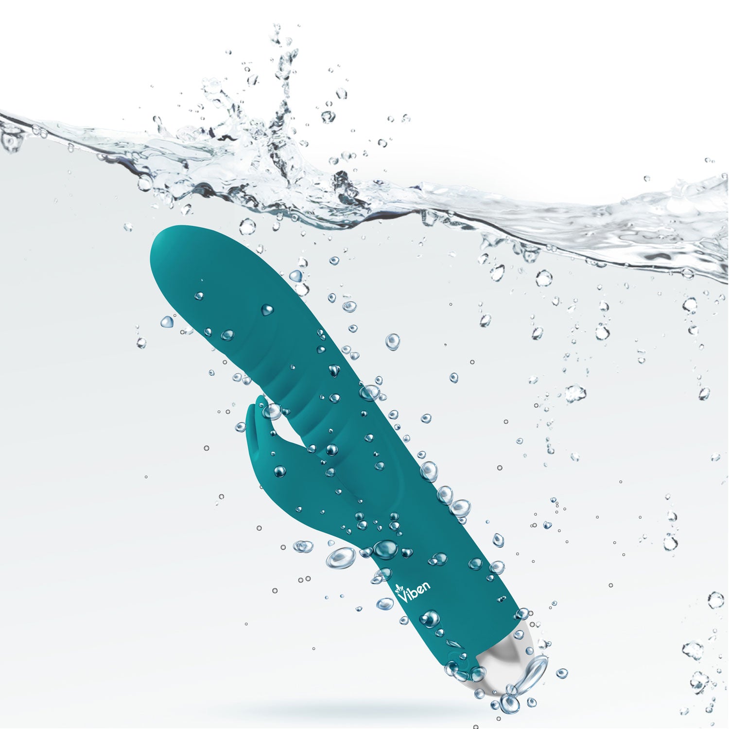 Viben Alluring Come Hither Rabbit Vibe Ocean G-Spot Massager Ocean > Sex Toys For Ladies > G-Spot Vibrators