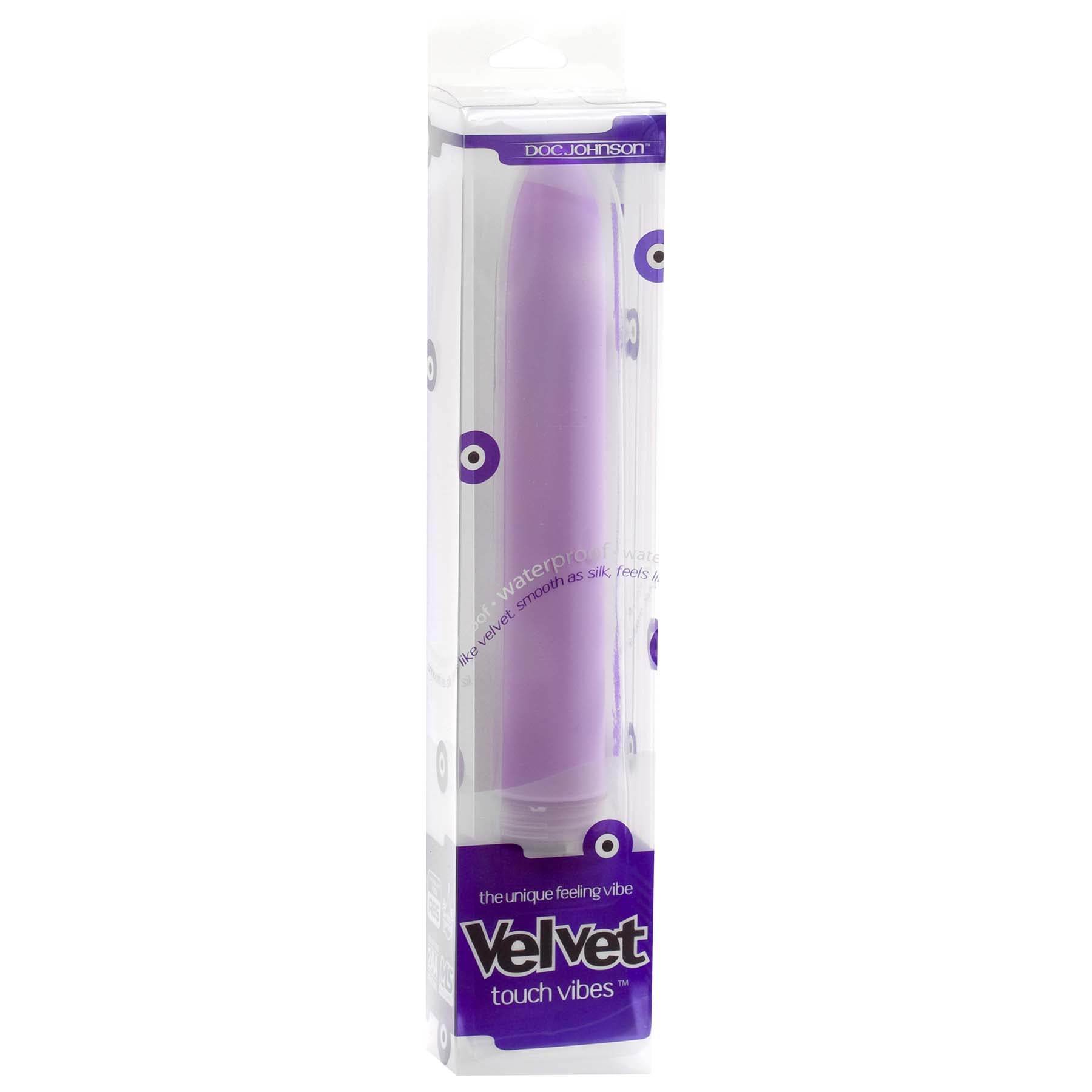 Velvet Touch Vibe Lavender 10 Inch Waterproof Vibrator Secondary image