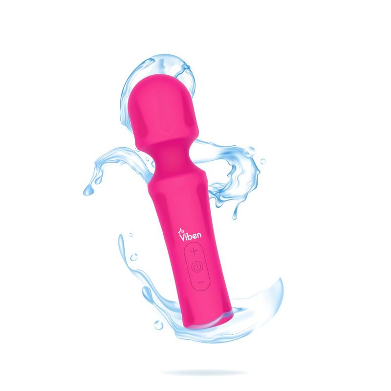 Viben Mighty Muse Massager (Hot Pink) – Ergonomic Massager Secondary image