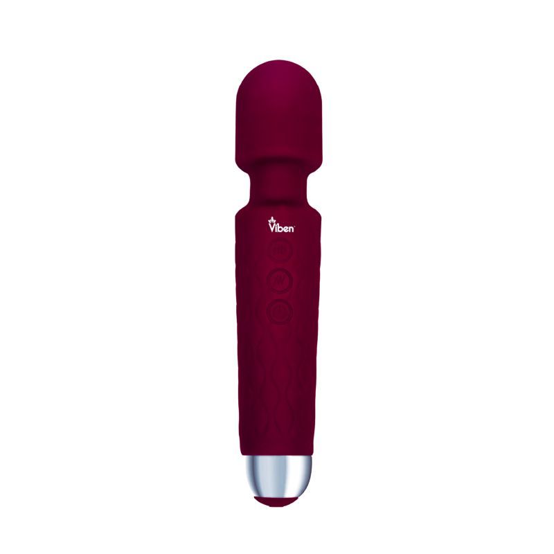 Viben Tempest Rechargeable Wand Massager in Ruby Default Title Electric Massager