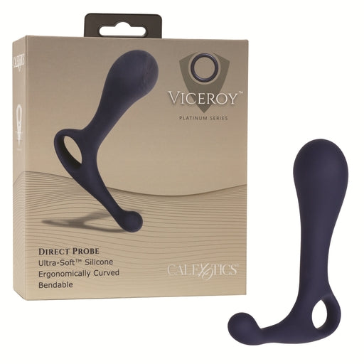 Viceroy Direct Probe Ultra-Soft Silicone Ergonomically Curved Bendable 4.75 x 3.5 Inch Prostate Tools