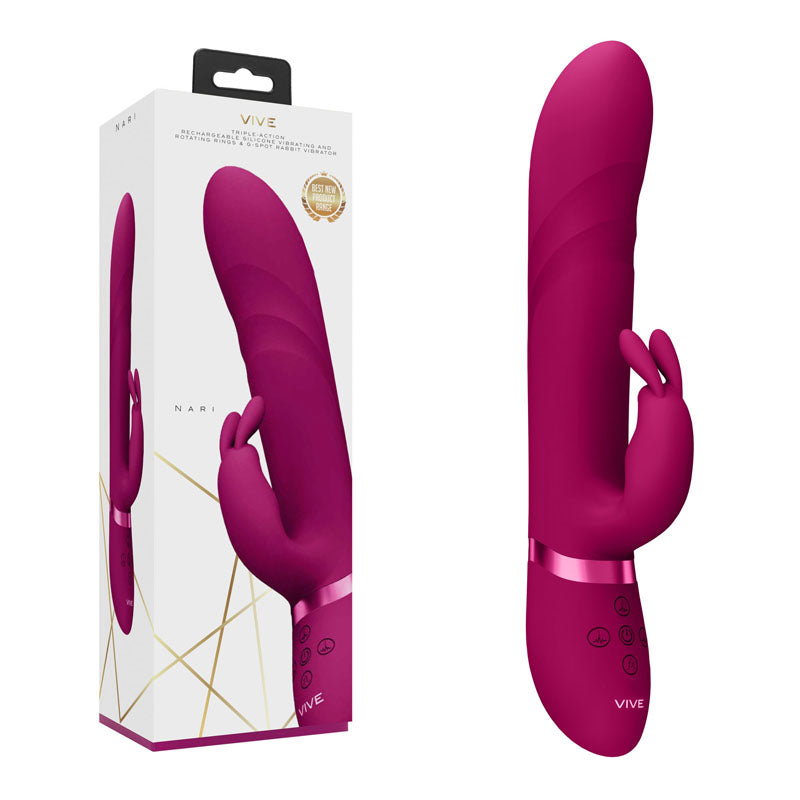 Vive Nari Rabbit Vibrator Pink > Vibrators > Ladies > Rabbit