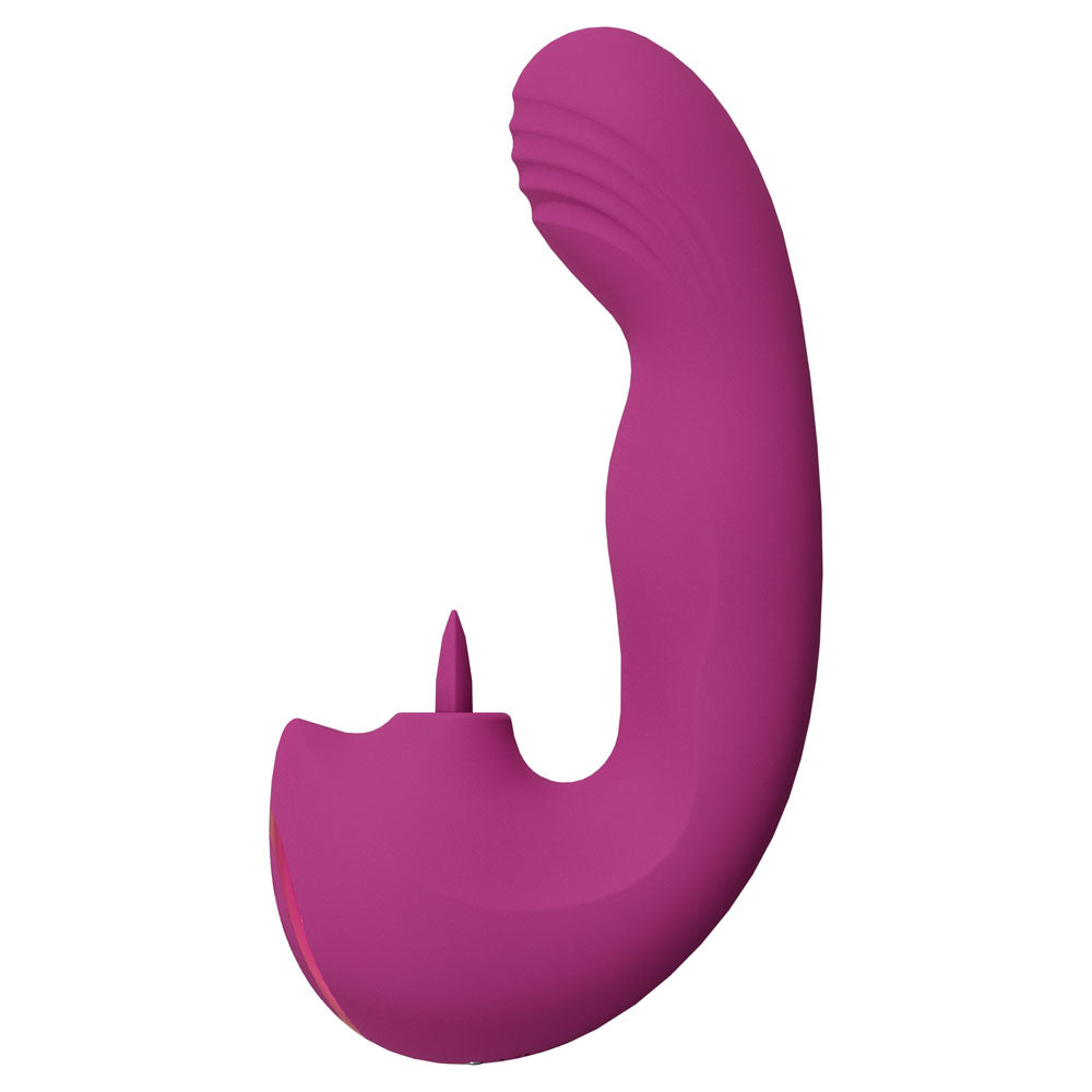 Vive Yumi Triple Motor G Spot Vibrator Deep Pink Vibrators