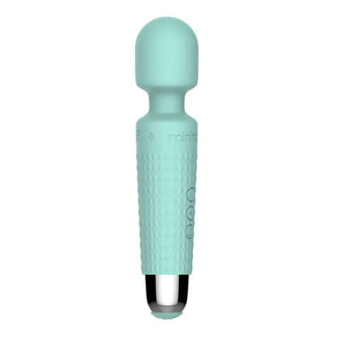 Shibari Mini Halo Wireless 20X Minty Green Massage Wand Electric Massager