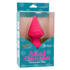 Naughty Bits Anal Gnome Gnome Butt Plug in Pink Silicone, 2 Inch Diameter Pink > Anal Range > Butt Plugs