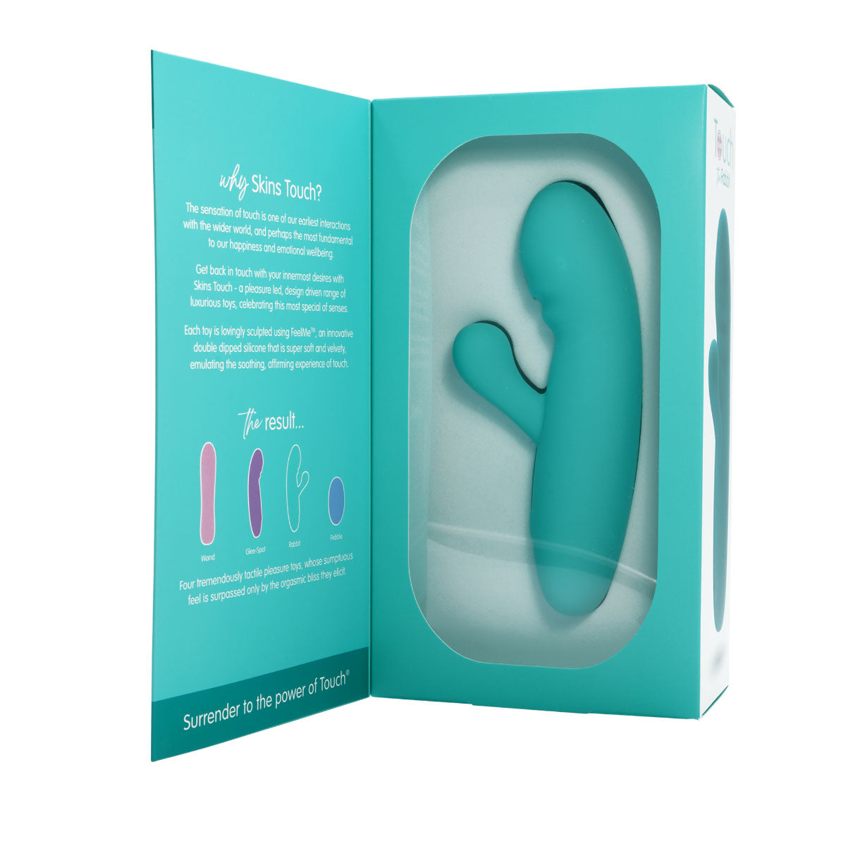 Skins Touch The Rabbit 155mm Silicone Vibrator | Dual Stimulation > Vibrators > Ladies > Rabbit