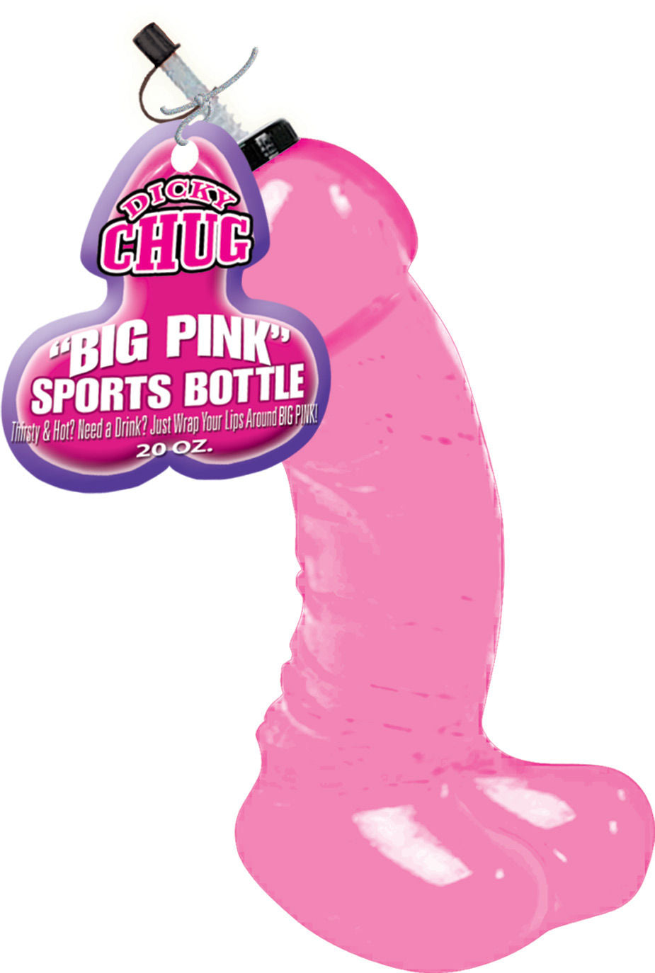 Dicky Chug Sports Bottle – Large Capacity Hydration Bottle for Exercise > Novelties > Gag Gifts